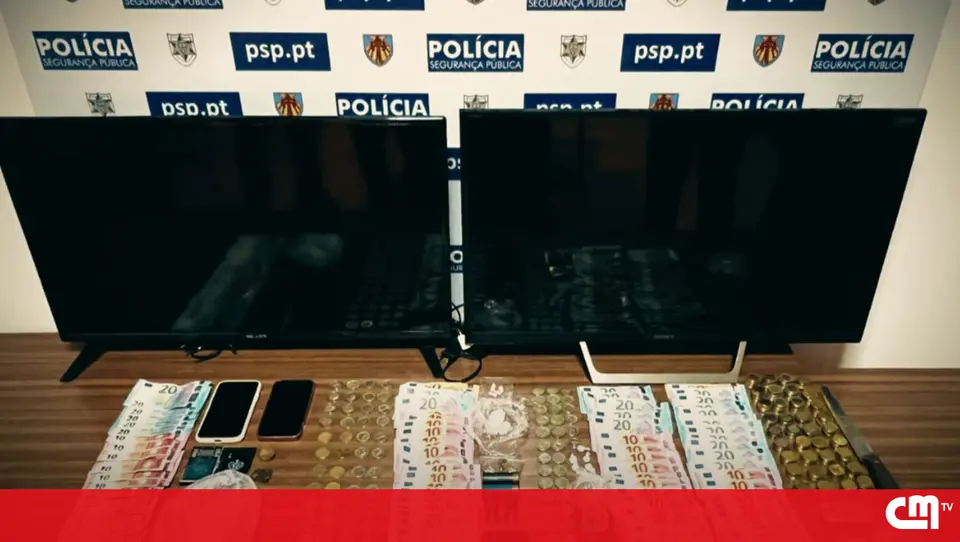 PSP dismantles drug trafficking point in Almada and detains three people