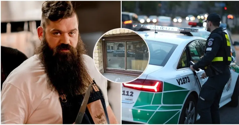 Vilniaus restoranas „Baleboste" vėl užpultas: šefas Blauzdavičius piktinasi policijos reakcija