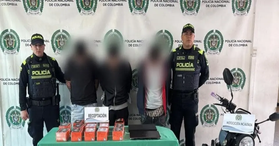 Tres capturados tras robo a una casa en el sur de Bogotá
