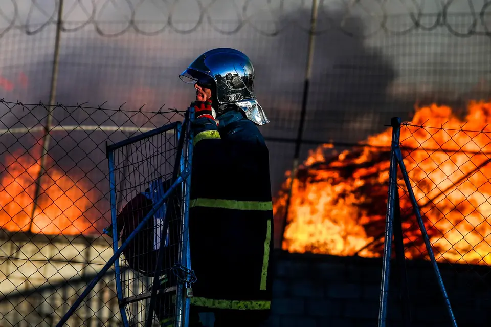Fire Service: Arrest and fines for arson in four regions