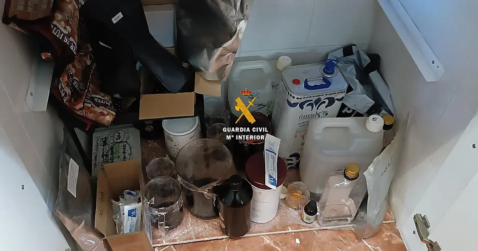 Cannabis laboratory in Torrox dismantled following residents' warning
