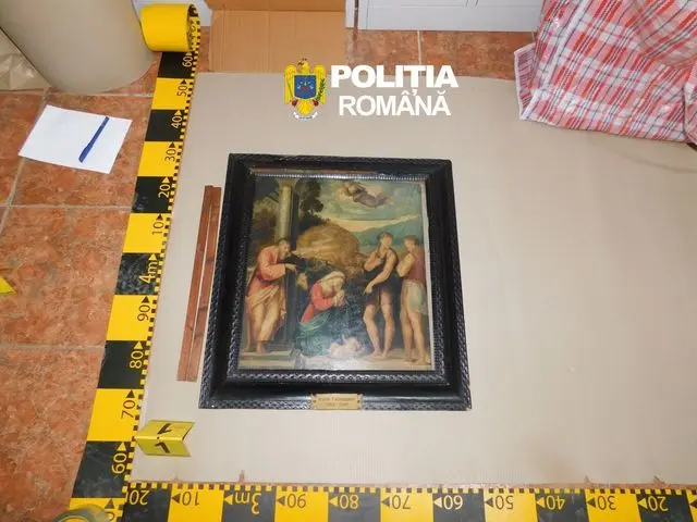 Ten paintings stolen in Italy, valued at over €90,000, recovered in Romania