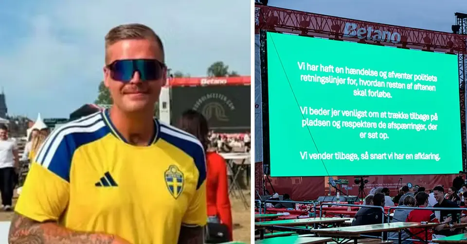 Dansk VM-fest slutade i dødsvold: Svensk betjent dræbt i København
