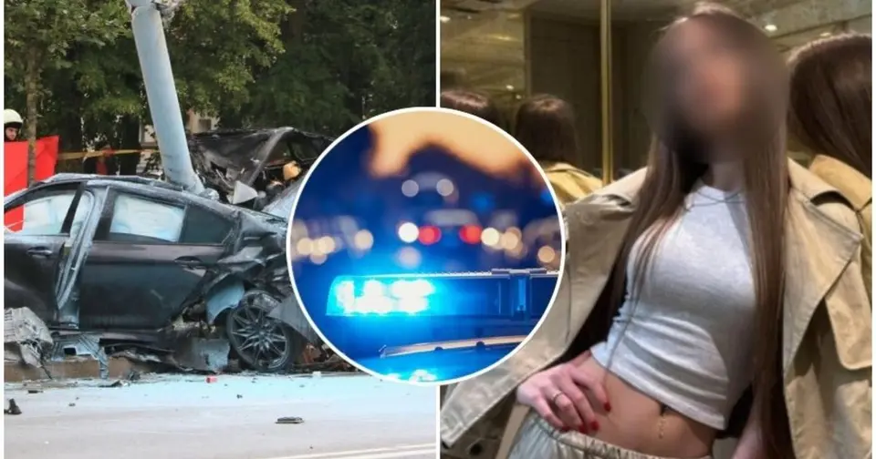 Vilniuje BMW į stulpą rėžėsi girta 19-metė: du keleiviai žuvo, vairuotojai – iki 10 metų nelaisvės