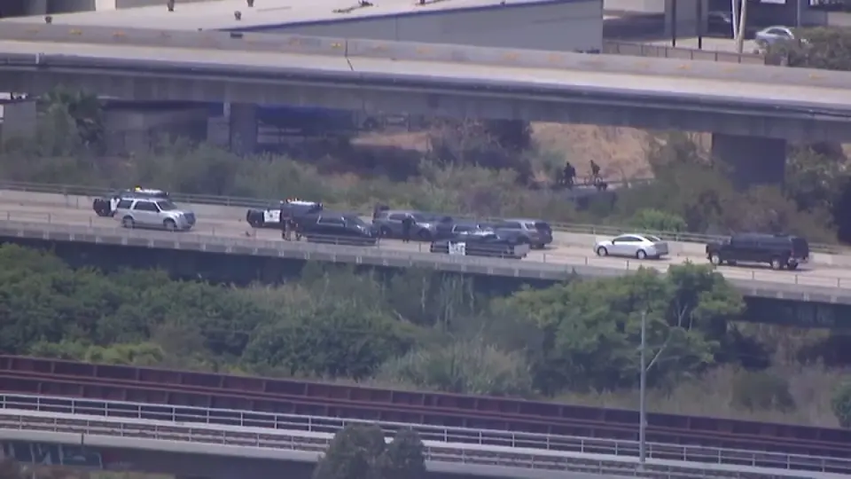 SDPD Officer Opens Fire on Parolee in Mission Valley, Suspect Caught in San Diego Riverbed