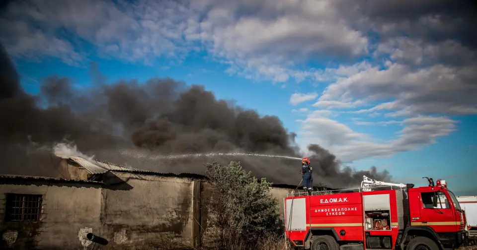 Man, 66, arrested in Thermi, Thessaloniki over fire caused by brush cutter use