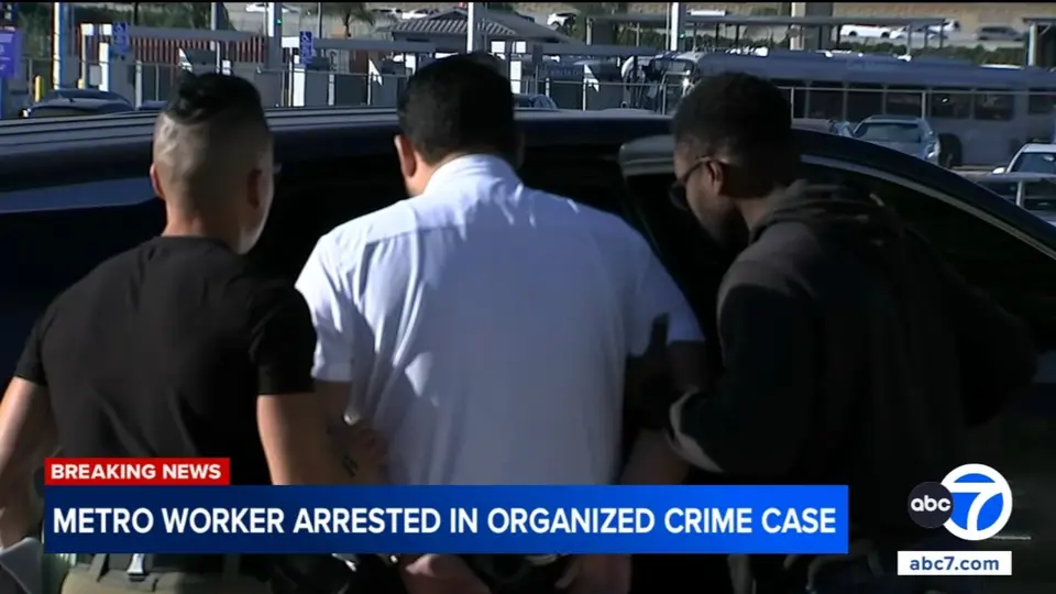 Metro Worker Arrested in LA as Part of India-Linked Transnational Crime Bust