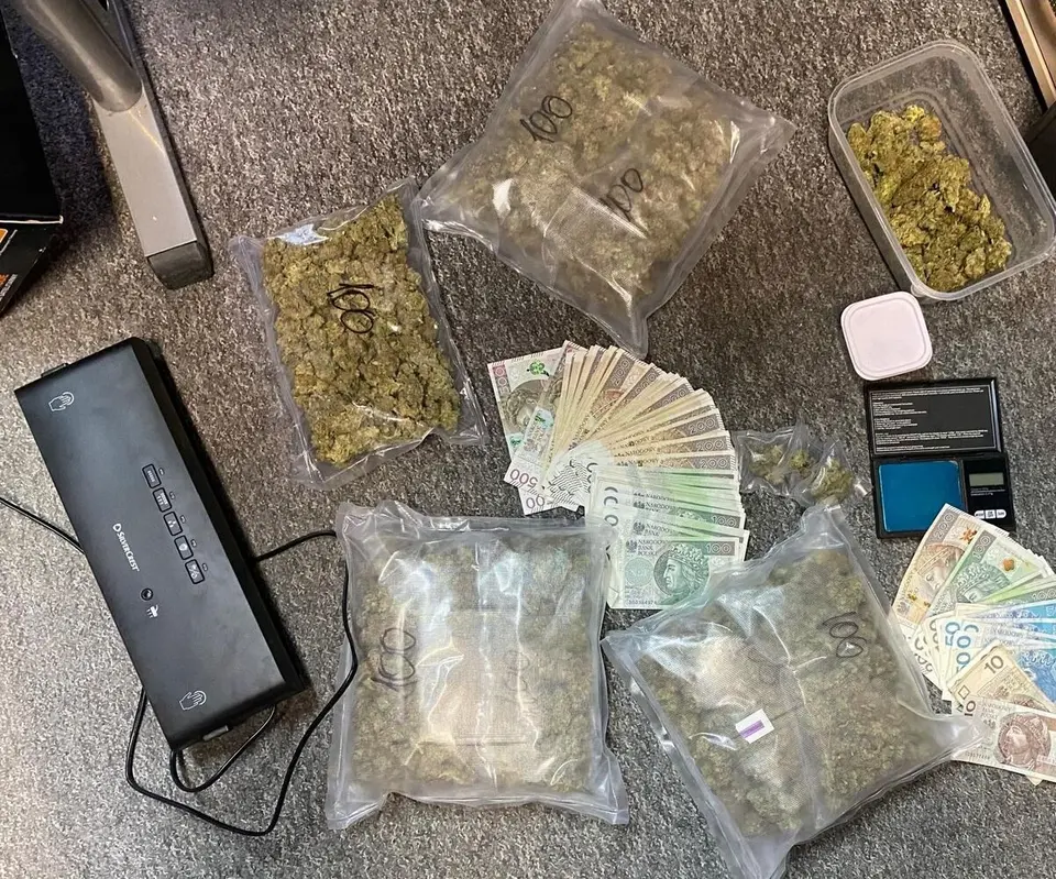 26-latek z powiatu tarnowskiego w areszcie za narkotyki