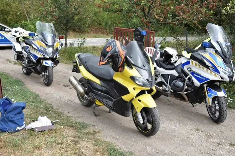 Drug dealers arrested following inspection of unregistered motorcycle in Tárkány
