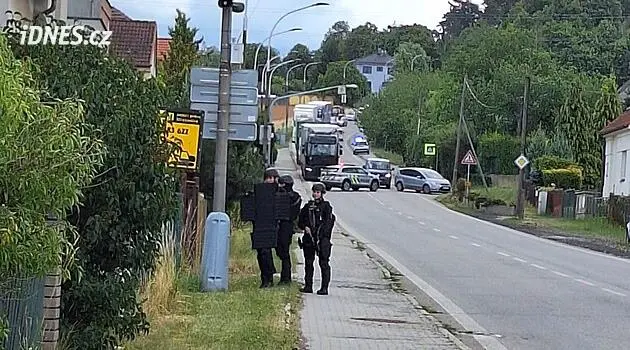 Woman aimed firearm at neighbour in Strakonice, police arrested her after an hour