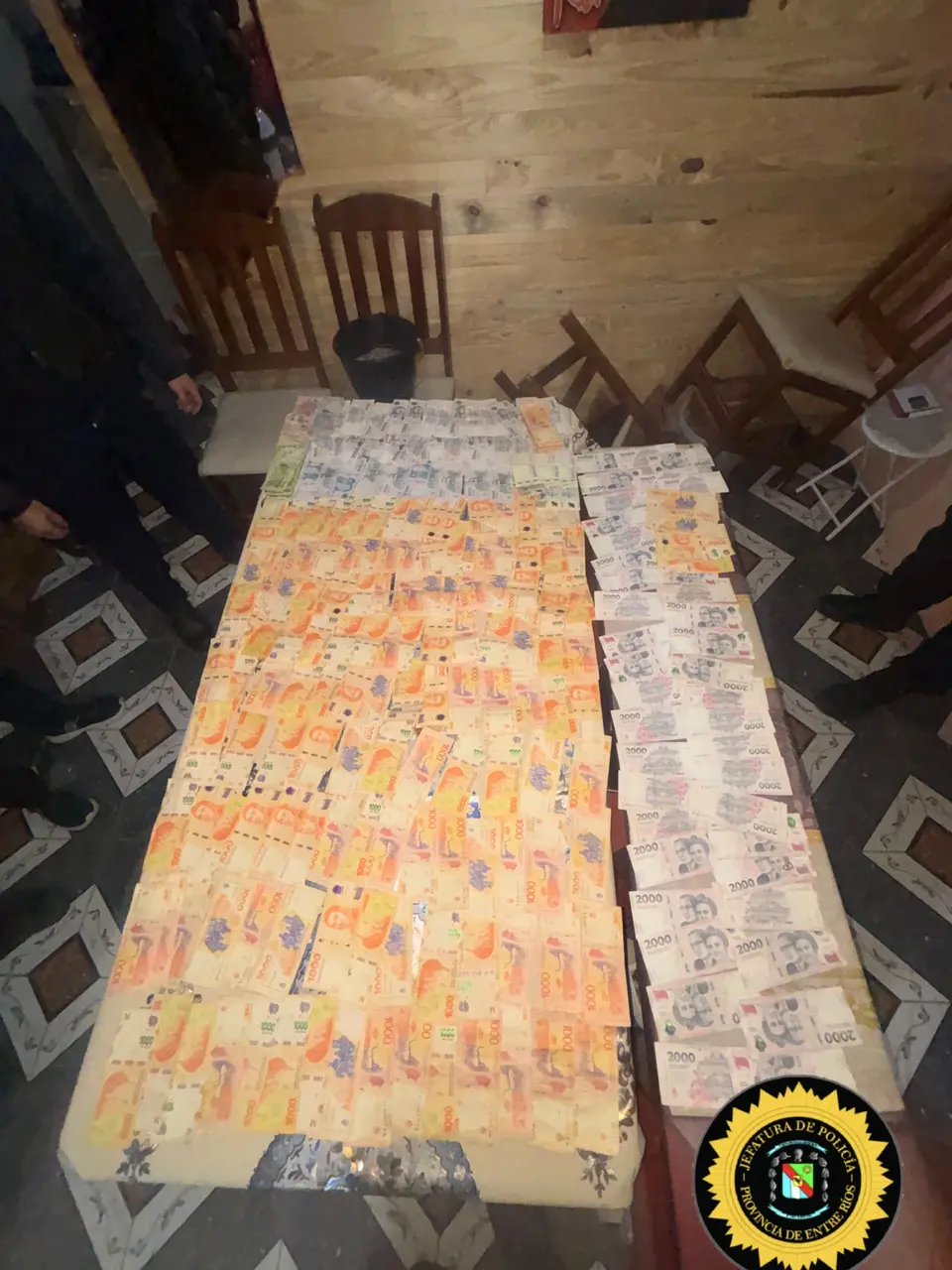 Dos detenidos por fraccionamiento de cocaína durante festejos en Concordia
