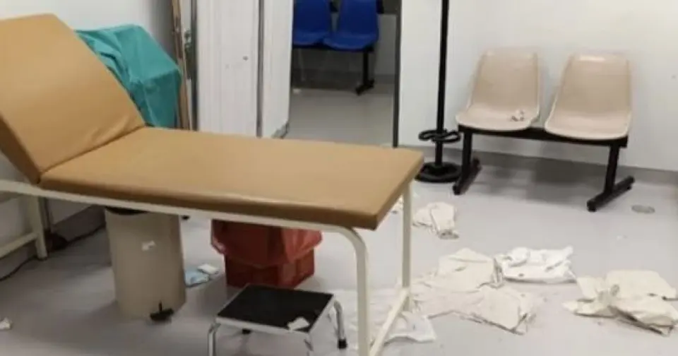 Attack on Western Attica hospital by patient's relatives