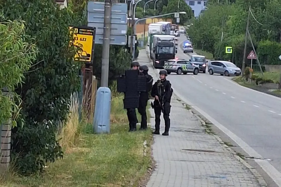 Woman in Strakonice pointed plastic weapon at neighbour, arrested