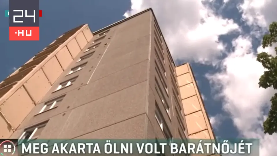 Férfi próbálta lelökni volt párját egy miskolci panel tetejéről