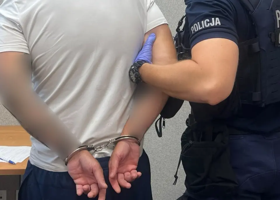 Thief arrested at Białystok shop – was wanted for thefts