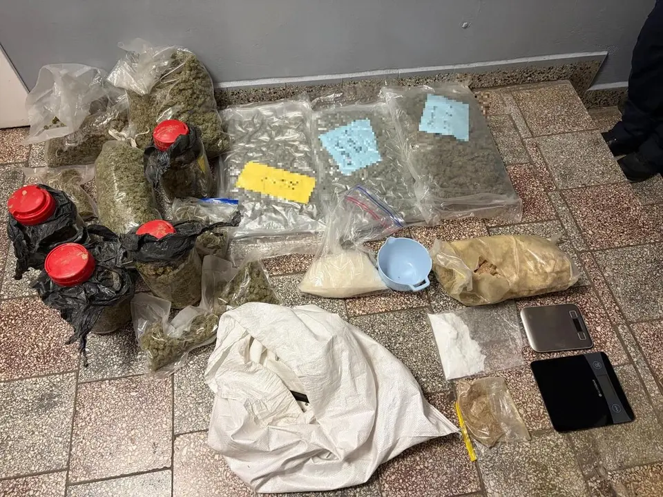 Kłodzko: 14 kilogrammes of drugs seized by police. Man in custody
