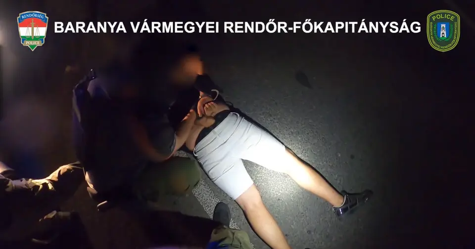 Commandos arrest three men on suspicion of drug trafficking near Pécs