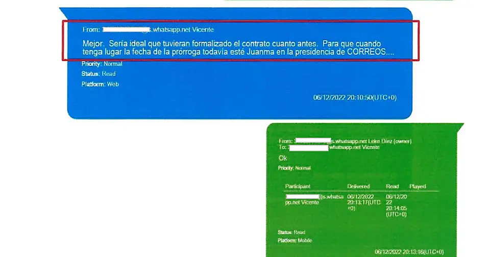 La UCO implica a Juanma Serrano en la trama de presuntas comisiones irregulares en Correos