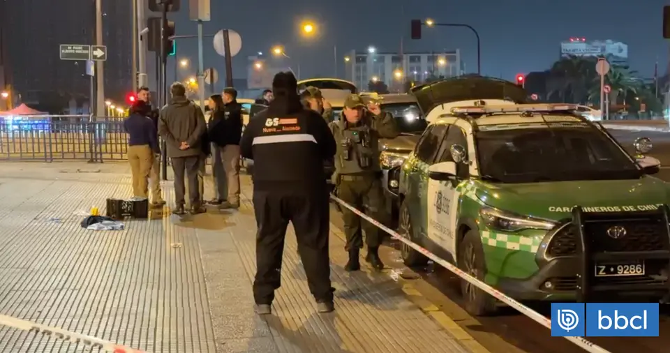 Fatal apuñalamiento en Estación Central: muere hombre tras disputa callejera