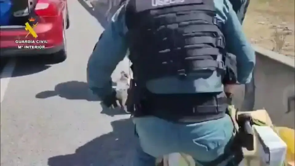 Detenido en Madrid un conductor que llevaba 107 kilos de hachís ocultos