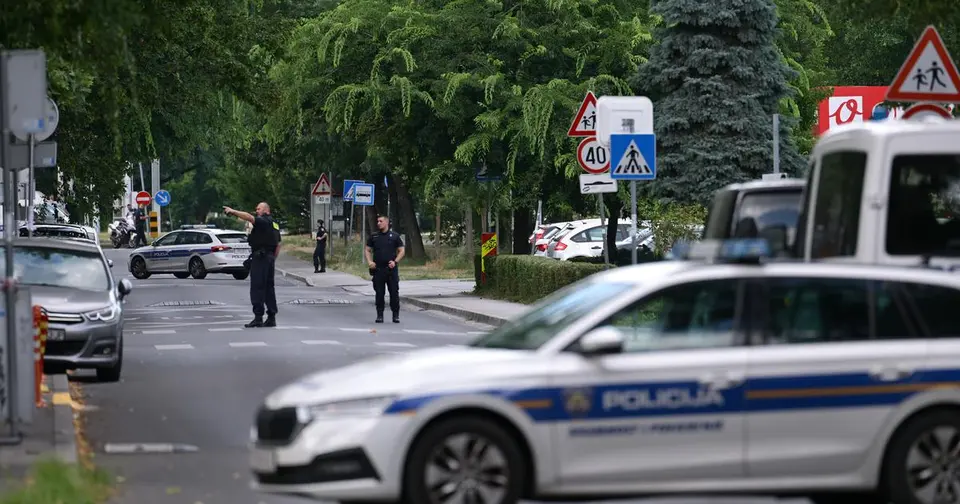 Man with explosive device threatens suicide near primary school in Zagreb