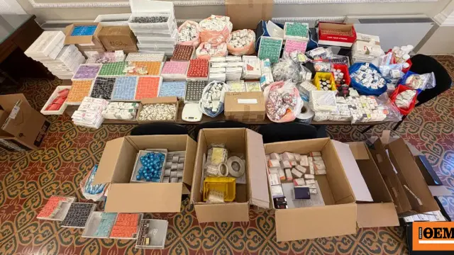 Anabolic steroid ring dismantled with involvement of police officers and doctors