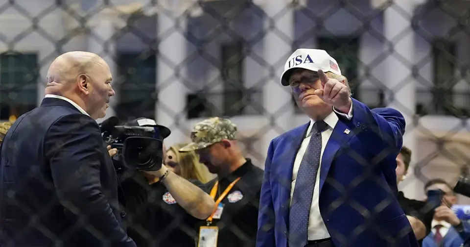 Eight men charged in plot to attack Trump White House birthday event with drones and snipers
