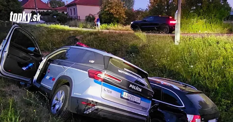 Vodič pod parou v Nitre odmietol zastaviť, zranil policajta počas úniku