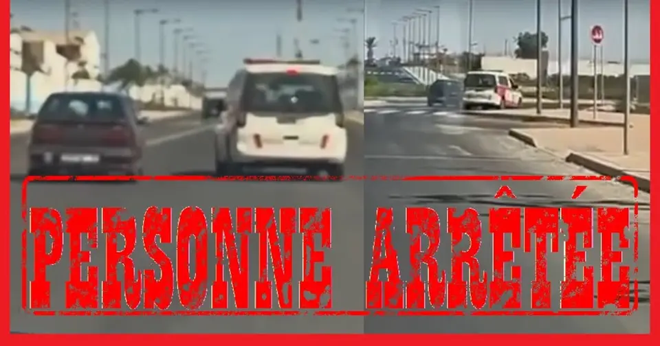 Agadir: reckless driver arrested after fleeing police in viral video