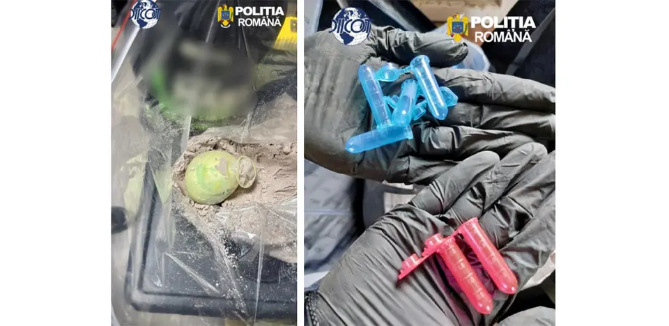 Bărbat din Bacău, reținut pentru introducerea de stupefiante ascunse în recipiente de plastic și prezervative