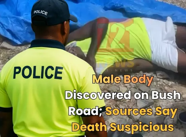 Lifeless Man Found on Bush Road in Cul de Sac; Circumstances Deemed Suspicious