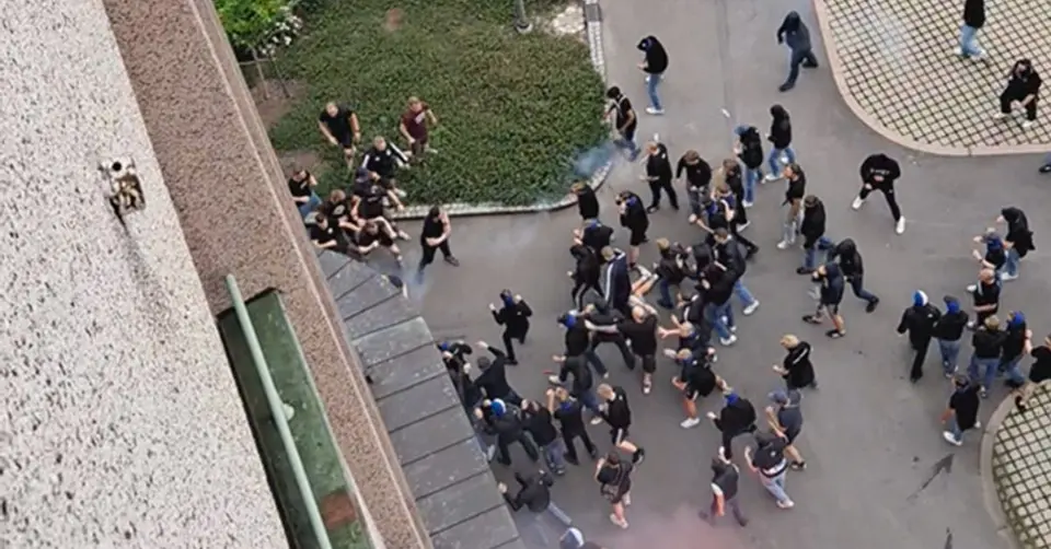 Mass brawl between football fans in Lahti town centre – 48 arrested