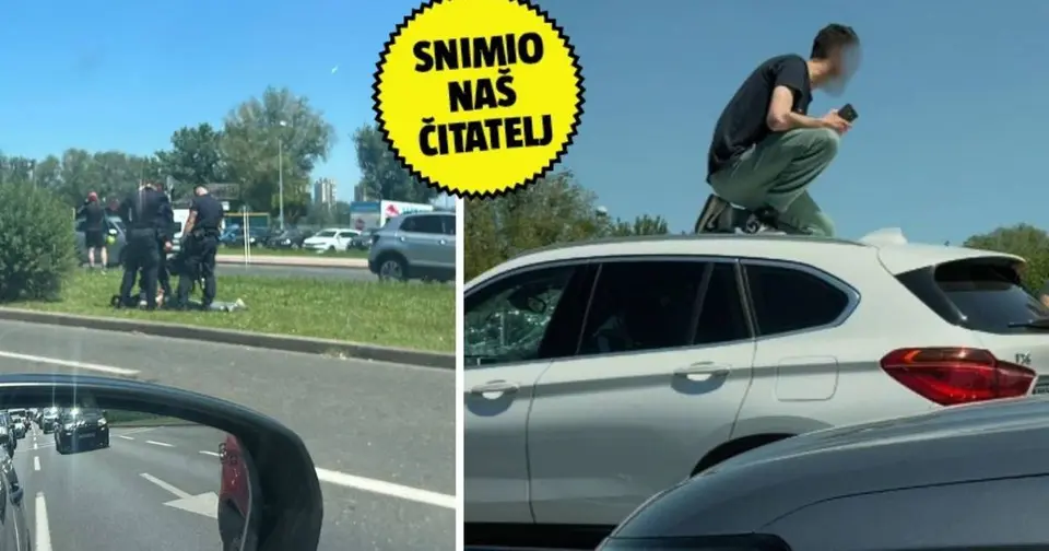 Romanian man jumped on cars in Zagreb: tested for 10 drugs, fentanyl ruled out