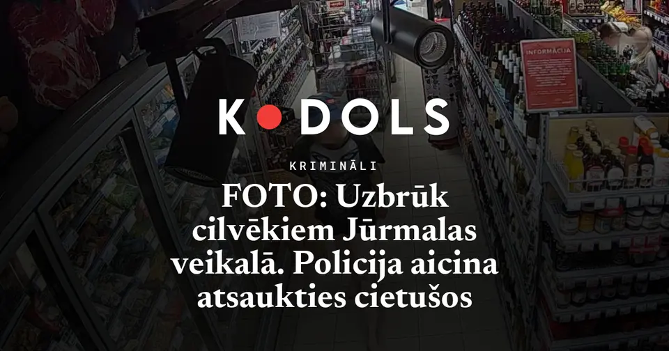 Man in Jūrmala shop attacked multiple customers, including a child