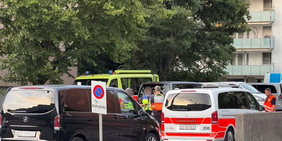 Large-scale police operation in Winterthur: 82-year-old held in custody after making threats