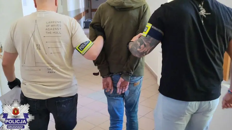 Arrest for trafficking large quantities of drugs near Grudziądz