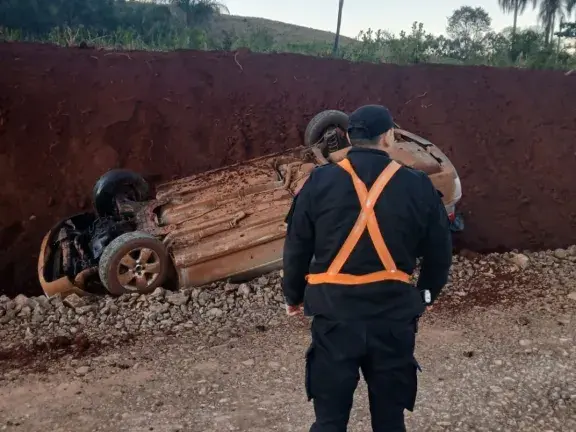 Police in Misiones recover vehicle seized in armed robbery in Buenos Aires
