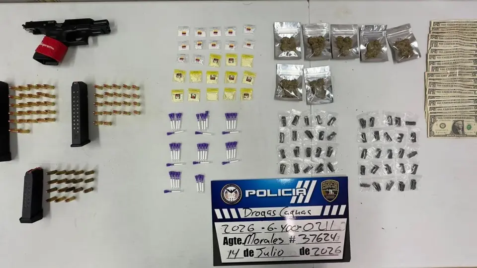 Police Seize Drugs, Modified Gun in Gurabo Housing Project Raid