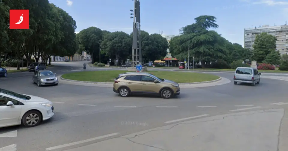 Dva mlada Nijemca namjerno udarila policijski auto u Puli, priveli ih
