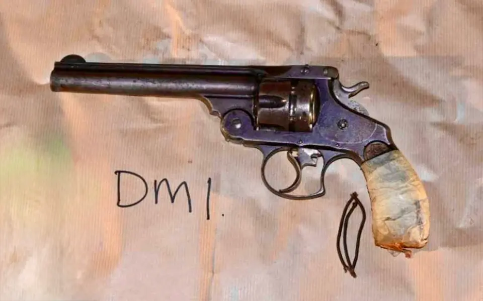 Hucknall man jailed for seven years after loaded revolver thrown from window in police raid