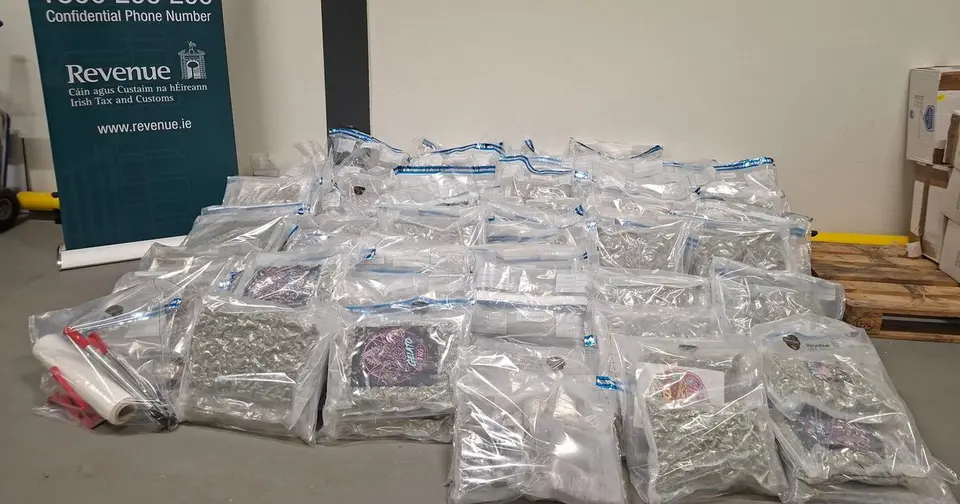€2.94m cannabis haul at Rosslare Europort, man in 20s arrested