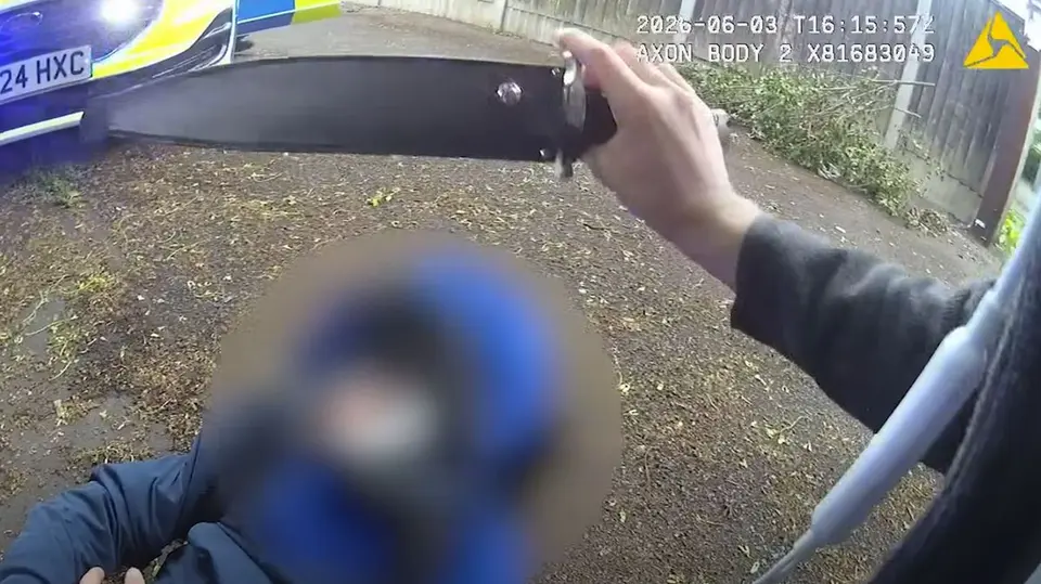 Sur-ron bike, knife and drugs seized from 15-year-old in Wythenshawe stop