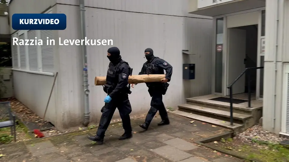 Raid on Goman family in Leverkusen – prohibited weapons seized