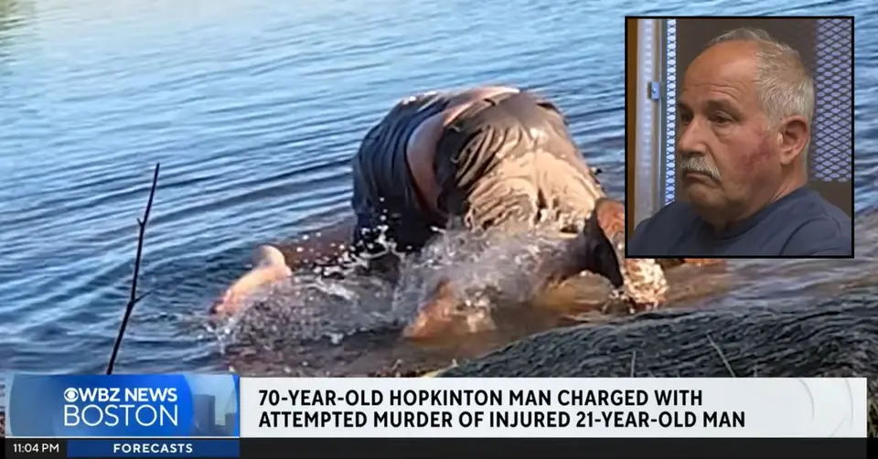 70-Year-Old Charged With Attempted Murder After Drowning Attack on Man With Crutches in Hopkinton