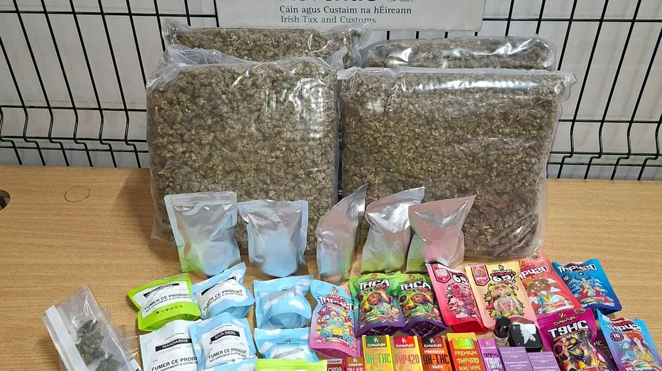 Revenue seizes €178,000 in drugs, counterfeit goods and weapons across Ireland
