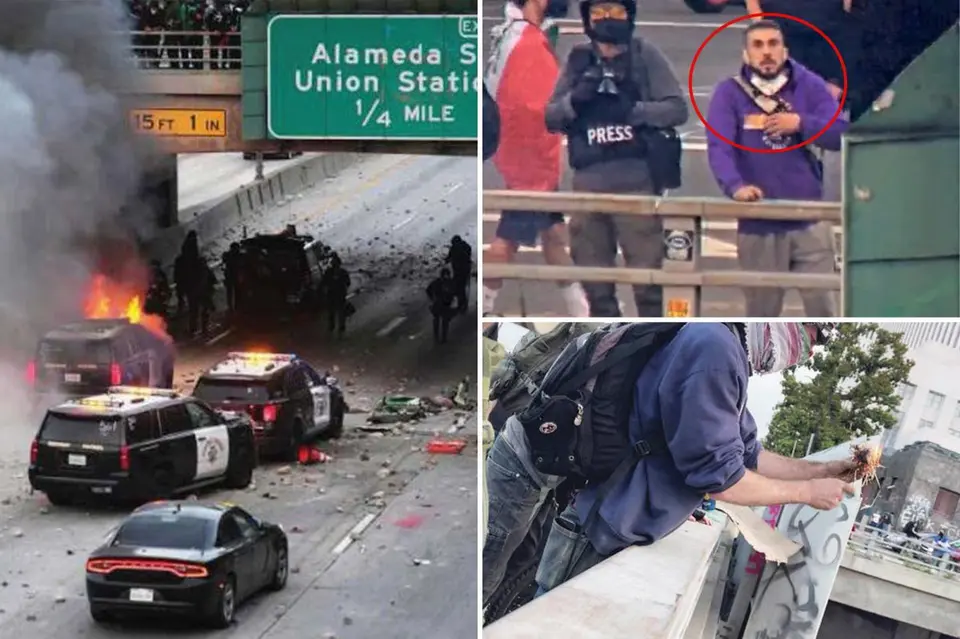 LA Man Sentenced to 3 Years for Hurling Rocks, Flaming Debris at CHP Officers