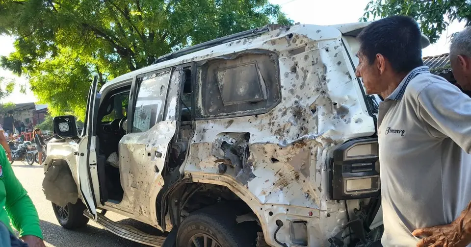 Explosive attack against Police commander in rural area of Cúcuta