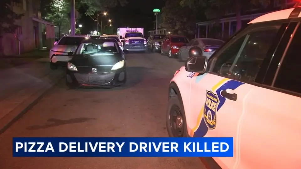 Pizza delivery driver shot dead in North Philadelphia, suspect still at large