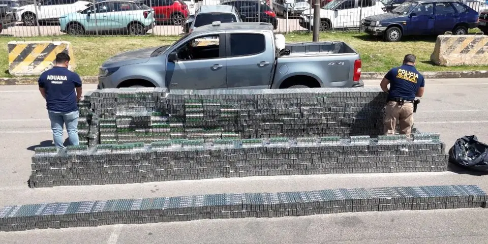 Operación Tala: decomisan 629.000 cigarrillos de contrabando valuados en $U 10 millones