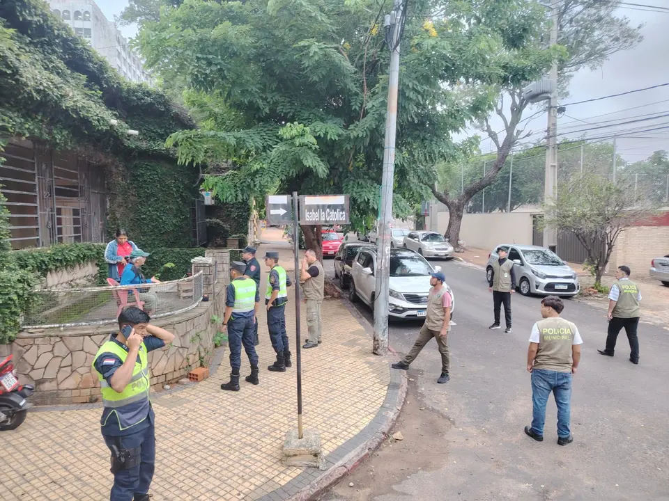 Operativo "Cero Cuidacoches": 15 detenidos en el microcentro de Asunción